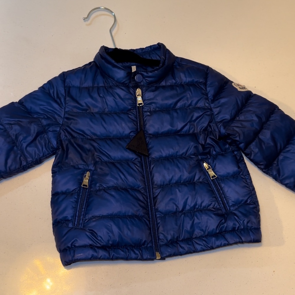 Blue Infant Moncler Jacket 9 months